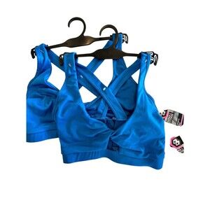 Series 8 Fitness Sports Bra New with Tags, bundle two 2 pcs Sz M Royal Blue